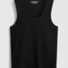 Tanktop mit U-Ausschnitt und Racerback