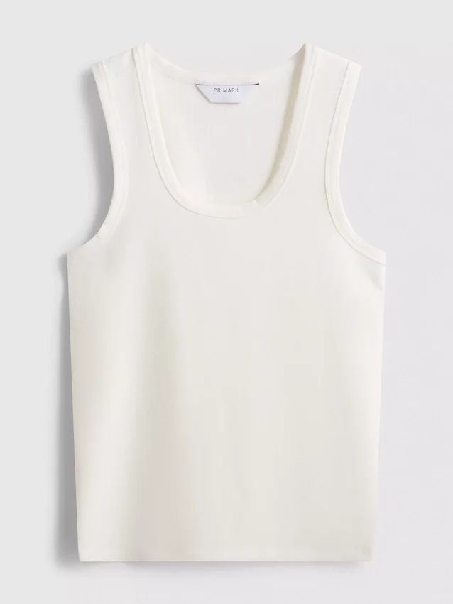 Tanktop mit U-Ausschnitt und Racerback