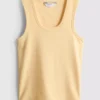 Tanktop mit U-Ausschnitt und Racerback