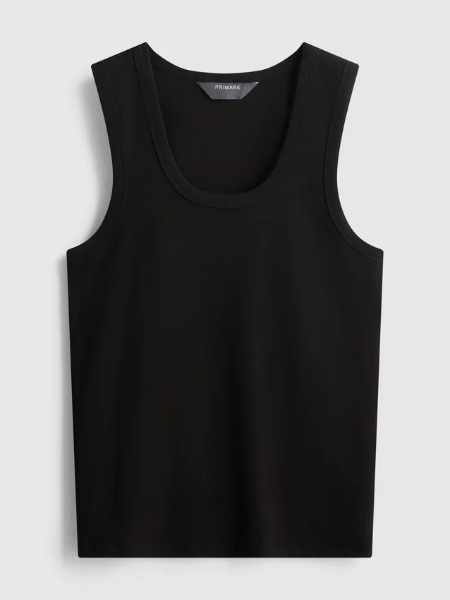 Tanktop mit U-Ausschnitt und Racerback
