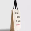«The Devil Wears Prada»-Canvas-Slogan-Tasche