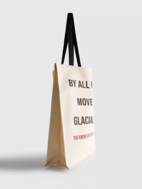 «The Devil Wears Prada»-Canvas-Slogan-Tasche