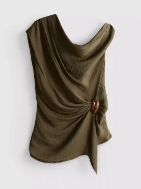 The Edit Draped Hardware»-Top