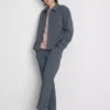 The Edit Jacke mit Piqué-Kragen