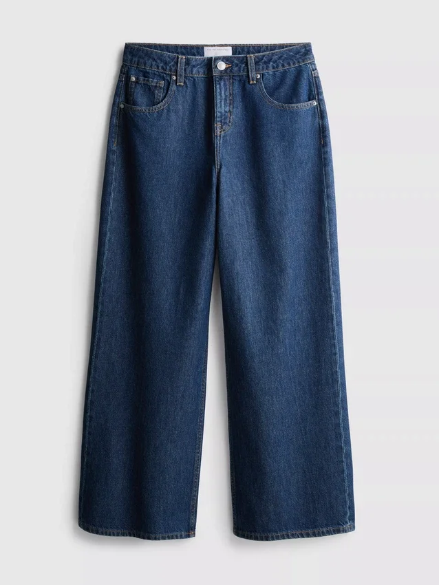 The Edit Jeans aus Baumwoll-Denim mit geradem Bein