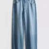 The Edit Jeans aus Baumwoll-Denim mit geradem Bein