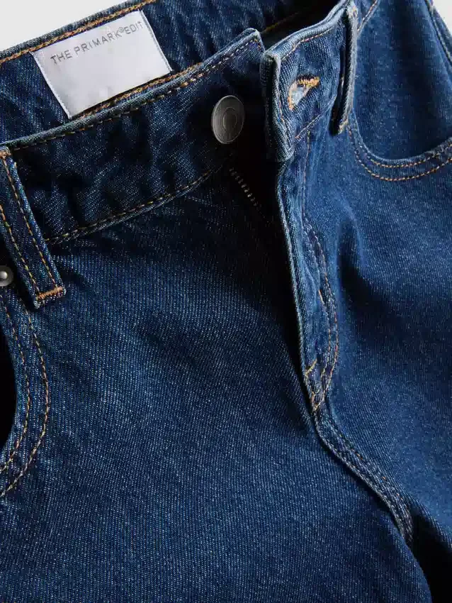 The Edit Jeans aus Baumwoll-Denim mit geradem Bein