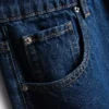 The Edit Jeans aus Baumwoll-Denim mit geradem Bein