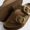 The Edit-Sandalen mit zwei Schnallenriemen
