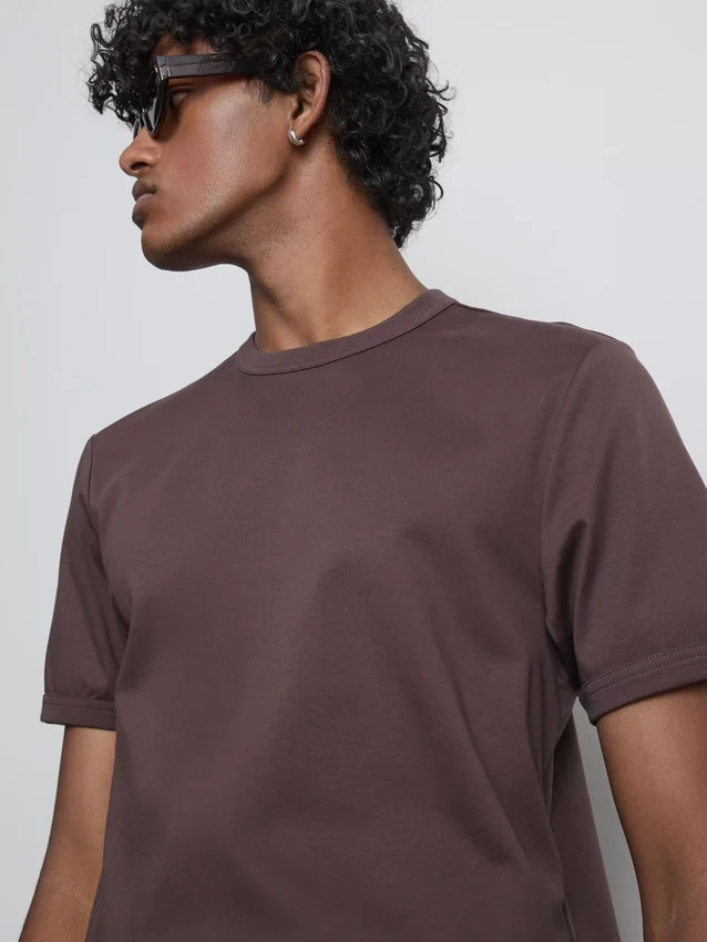 The Edit Slim-Fit-Baumwoll-T-Shirt