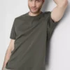 The Edit T-Shirt aus merzerisiertem Stoff in Slim-Fit-Passform