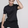 The Edit T-Shirt aus merzerisiertem Stoff in Slim-Fit-Passform