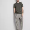 The Edit T-Shirt aus merzerisiertem Stoff in Slim-Fit-Passform