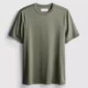 The Edit T-Shirt aus merzerisiertem Stoff in Slim-Fit-Passform