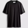 The Edit T-Shirt aus merzerisiertem Stoff in Slim-Fit-Passform