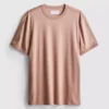 The Edit T-Shirt aus merzerisiertem Stoff in Slim-Fit-Passform