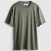 The Edit T-Shirt aus merzerisiertem Stoff in Slim-Fit-Passform