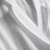 The Edit-Top aus Leinen mit Bindedetail