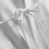 The Edit-Top aus Leinen mit Bindedetail