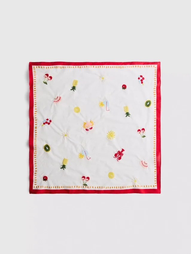 The Primark Scene | 55 x 55 bestickter Schal