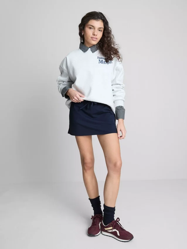 The Primark Scene | A-Linien-Skort mit hohem Baumwollanteil
