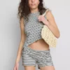 The Primark Scene | Asymmetrisches gestreiftes Tanktop