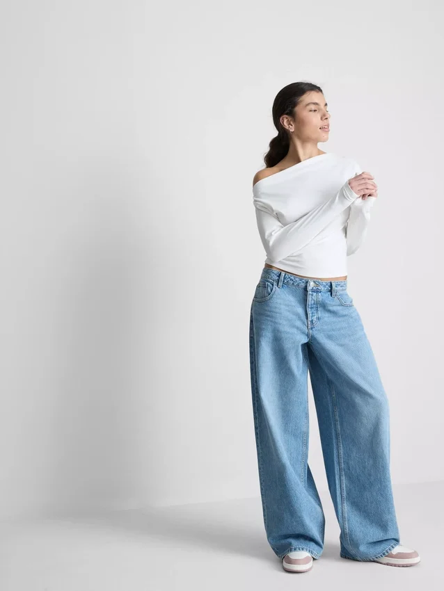 The Primark Scene | Baggy-Jeans mit niedriger Leibhöhe