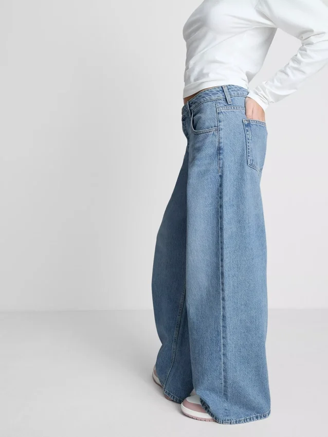 The Primark Scene | Baggy-Jeans mit niedriger Leibhöhe