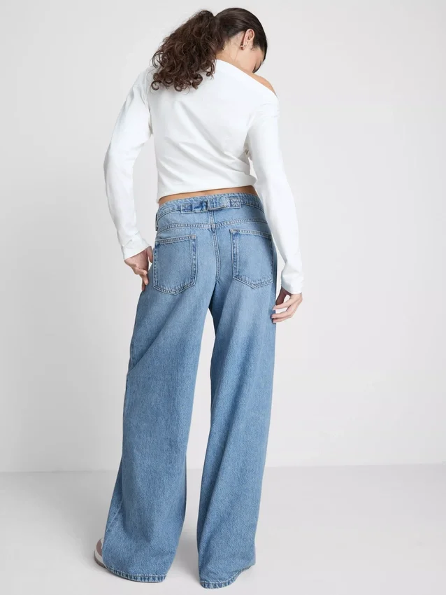 The Primark Scene | Baggy-Jeans mit niedriger Leibhöhe