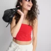 The Primark Scene | Bandeau-Top aus baumwollreichem Jersey