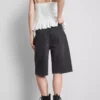 The Primark Scene | Baumwoll-Denim-Shorts mit Nieten