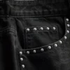 The Primark Scene | Baumwoll-Denim-Shorts mit Nieten