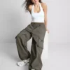 The Primark Scene | Cargo-Hose mit mittlerer Leibhöhe und Kordelzug