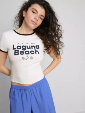 The Primark Scene | Kurzes «Laguna Beach»-Baby-T-Shirt