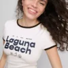 The Primark Scene | Kurzes «Laguna Beach»-Baby-T-Shirt