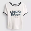 The Primark Scene | Kurzes «Laguna Beach»-Baby-T-Shirt