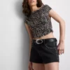 The Primark Scene | Kurzes, schulterfreies, transparentes Top