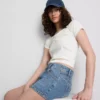 The Primark Scene | Micro-Shorts aus Baumwoll-Denim
