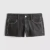 The Primark Scene | Mikro-Shorts aus Baumwoll-Denim mit Nieten