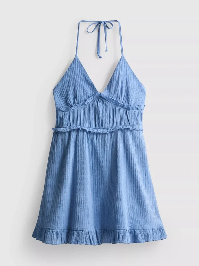 The Primark Scene | Minikleid mit Knitter-Rüschen