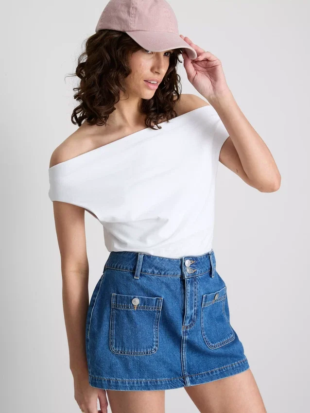 The Primark Scene | Off-Shoulder-Top mit hohem Baumwollanteil