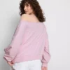 The Primark Scene | Sweatshirt mit Slogan und schulterfreiem Ausschnitt