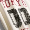 Tokyo Kurzarm-T-Shirt mit Used-Look und Grafikprint