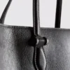 Tote-Tasche aus Kunstleder mit Crackle-Effekt