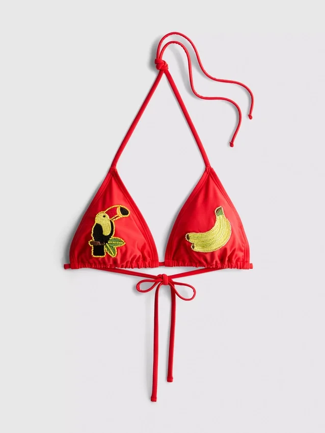 Toucan-Triangel-Bikini-Oberteil