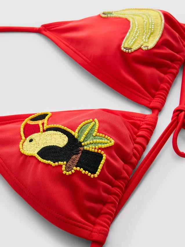 Toucan-Triangel-Bikini-Oberteil