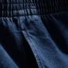 Trainingshose aus Baumwoll-Denim mit weitem Bein