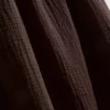 Trapez-Minikleid aus Baumwolle
