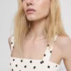 Traumfund | Midi-Kleid mit Korsett und quadratischem Ausschnitt