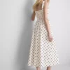 Traumfund | Midi-Kleid mit Korsett und quadratischem Ausschnitt